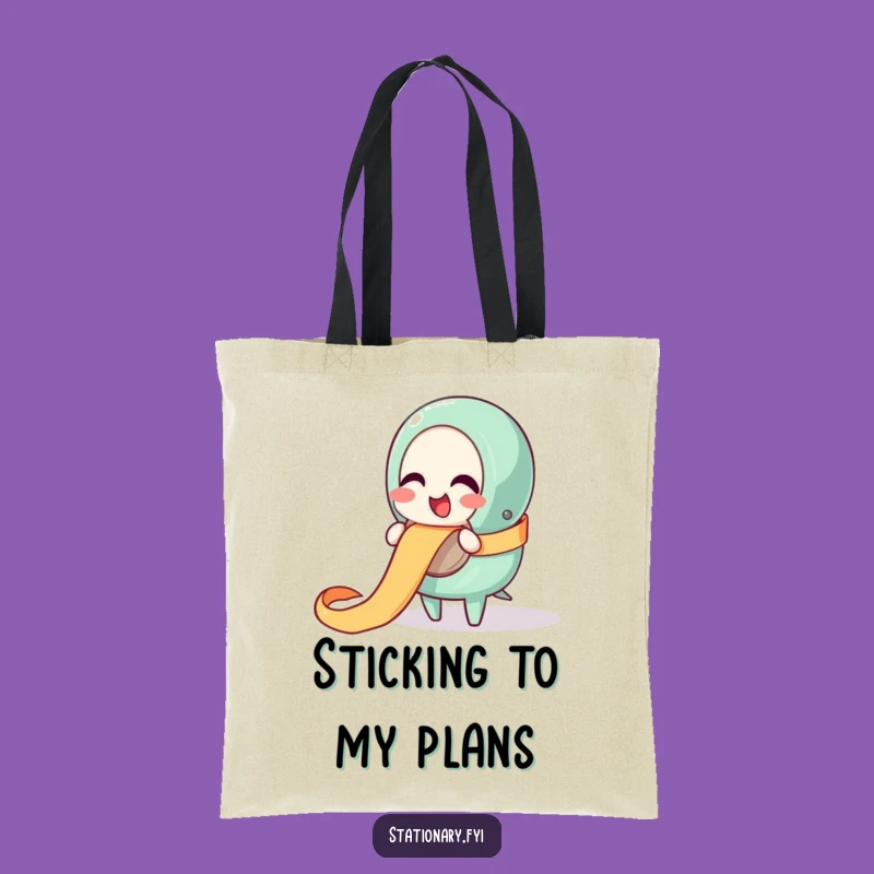 Funny Tape Dispenser Ribbon Tote Bag - Carry Your Joyful Style